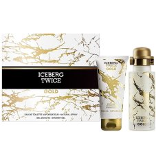Iceberg Twice Gold sada toaletní voda 125ml + sprchový gel 100ml