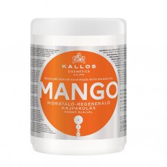 Kallos Cosmetics, KJMN Mango Moisture Repair Hair Mask wzmacniająca maska do włosów z olejkiem z mango 1000ml