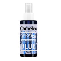 Cameleo, Spray &amp; Go sprej na farbenie vlasov Blue 150ml