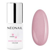 NEONAIL_Modelingová báze Calcium Modelling Hybrid Base Luminous Pink 7,2 ml