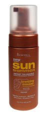 Rimmel London Sun Shimmer Bronzing, samoopalovací krém, 125 ml, bronzová barva