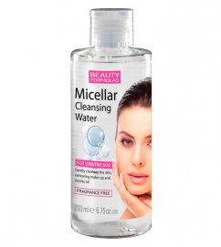 Beauty Formulas, Micellar Cleansing Water oczyszczający płyn micelarny do demakijażu 200ml