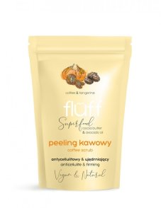Fluff, Kávový peeling proti celulitíde a spevňujúci kávový peeling Mandarínka 100g