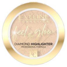 Eveline Cosmetics, Feel the Glow rozświetlacz w kamieniu 01 Sparkle 4.2g