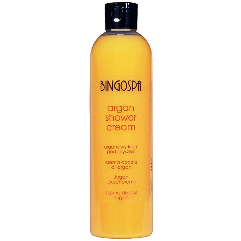 BingoSpa, Arganový sprchový krém s vůní broskve 300 ml