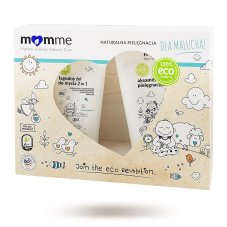 MomMe, For Baby set sametový pečující olej 100ml + jemný mycí gel 2v1 150ml