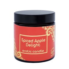 AURORA, Erotická svíčka Erotická vonná svíčka Spiced Apple Delight
