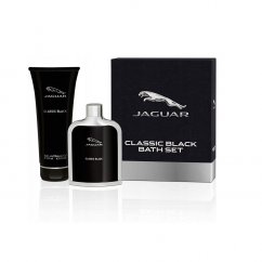 Jaguar, Classic Black zestaw woda toaletowa spray 100ml + żel pod prysznic 200ml