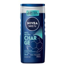 Nivea, Pánsky sprchový gél Ultra Charge 250 ml