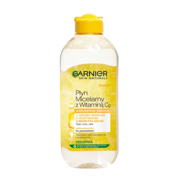 Garnier, Skin Naturals micelárna voda s vitamínom Cg 400 ml