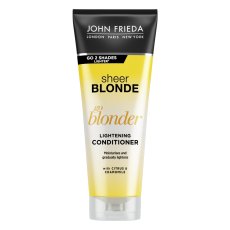 John Frieda, Sheer Blonde Go Blonder odżywka rozjaśniająca włosy 250ml