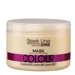 Stapiz, Sleek Line Colour Mask maska z jedwabiem do włosów farbowanych 250ml