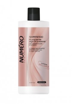 NUMERO, odľahčovací šampón so vzácnymi olejmi lesklý šampón so vzácnymi olejmi 1000ml