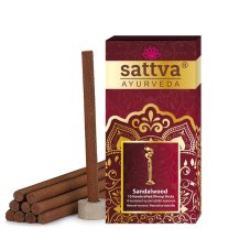 Sattva Kadidlo Tyčinky pilířové kadidlo Sandalové dřevo 10ks