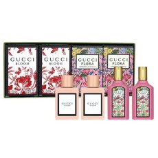 Gucci, sada Garden Collection Bloom parfumovaná voda 2x5ml + Flora Gorgeous Gardenia parfumovaná voda 2x5ml