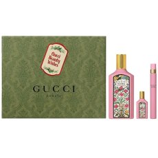 Gucci, Flora Gorgeous Gardenia zestaw woda perfumowana spray 100ml + woda perfumowana spray 10ml + woda perfumowana spray 5ml