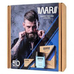 WARS, Expert For Men Fresh zestaw woda po goleniu 90ml + mydło do golenia 80g
