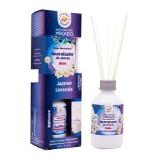 La Casa de los Aromas, špeciálny neutralizátor zápachu, trstinový difuzér, kúpeľňové vonné tyčinky jazmín a levanduľa 100 ml