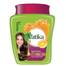 Dabur Vatika Honey & Egg maska na vlasy s vaječnými bielkovinami 500 g
