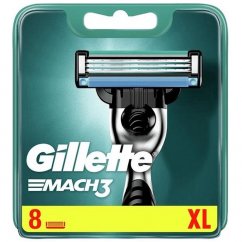 Gillette, Mach3 náhradné žiletky 8ks