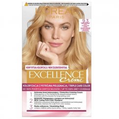 L'Oréal Paris, Excellence Creme farba do włosów 9.3 Bardzo Jasny Blond Złocisty