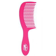 Mokrý kartáč, hřeben na rozčesávání Růžový hřeben na vlasy