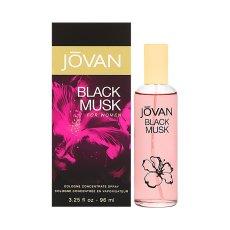 Jovan, Black Musk Pro ženy, kolínská voda ve spreji 96ml
