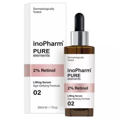 InoPharm, Pure Elements liftingové sérum na obličej s 2% retinolem 30ml