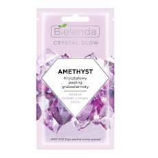 Bielenda, Crystal Glow Amethyst crystal coarse scrub 8g