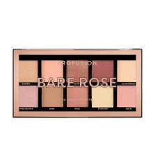 Profusion, Bare Rose Eyeshadow Palette paleta 10 cieni do powiek