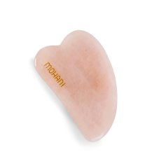 Mohani Rose Guartz Massage Gua Sha – masážní destička na obličej z růžového křemene