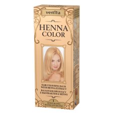 Venita, Henna Color barvicí balzám s výťažkom z henny 1 Sunny Blonde 75ml