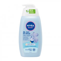 Nivea, Detský gél na umývanie tela a vlasov 2 v 1 500 ml