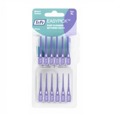 TePe EasyPick mezizubní kartáčky/párátka s XL pouzdrem Violet 36ks
