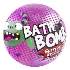 LaQ Kule do kąpieli Pink bath ball Surprise 120g