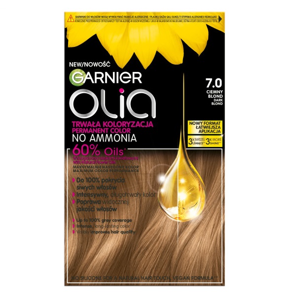 Garnier, Olia barva na vlasy 7.0 Dark Blonde