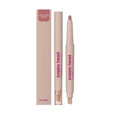 Poppy Head Smudgic Velvet Matt Lipstick Smudgic matná ružová konturovací tužka 06 Charm Whisper 0,85 g
