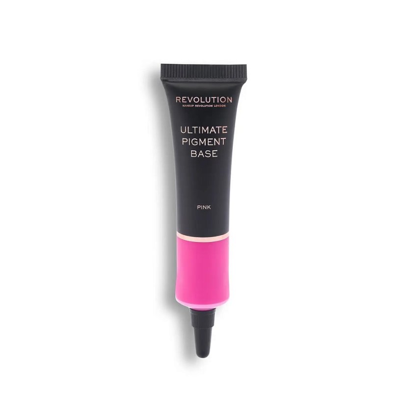 Makeup Revolution, Ultimate Pigment Base baza pod cienie do powiek Pink 15ml