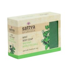 Sattva glycerinové tělové mýdlo máta 125g