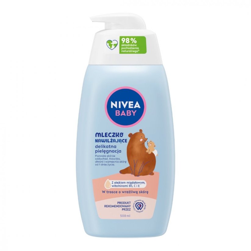 Nivea, Detské hydratačné mlieko Gentle Care 500 ml