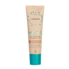 Lumene Matte Oil-Control Foundation SPF20 Matující podkladová báze na obličej 2 Medium 30ml