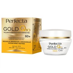 Perfecta, Gold Q10 denný a nočný krém proti vráskam 60+ 50ml