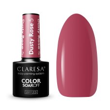CLARESA_Soak Off UV/LED Dusty Rose Hybridný lak 005 5g