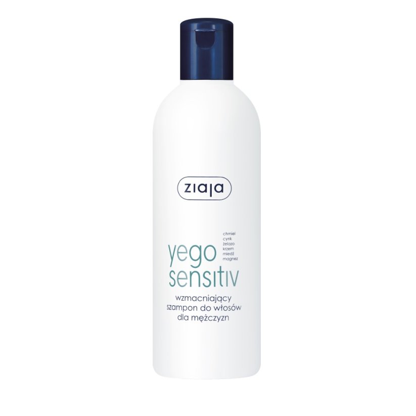 Ziaja, Yego Sensitiv wzmacniający szampon do włosów dla mężczyzn 300ml