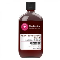 The Doctor, Health & Care szampon do włosów wzmacniający Keratyna + Arginina + Biotyna 355ml