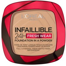 L'Oreal Paris, Infaillible 24H Fresh Wear Foundation In A Powder zmatňujúci podklad 140 Golden Beige 9g