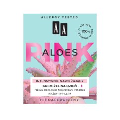 AA, Aloe Pink intenzívny hydratačný gél denný krém 50ml