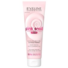 Eveline Cosmetics Pink Snail Glazed Skin Effect Pink Snail nawilżający čistiaci gél twarzy 140ml