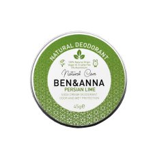 Ben&amp;Anna, Přírodní deodorant přírodní krémový deodorant v hliníkové plechovce Persian Lime 45g