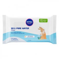 Nivea, Baby chusteczki biodegradowalne 99% Pure Water 57szt